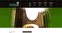 Desktop Screenshot of panafricanforumltd.com